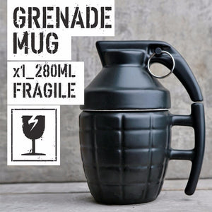 Hand Grenade Designed Mug