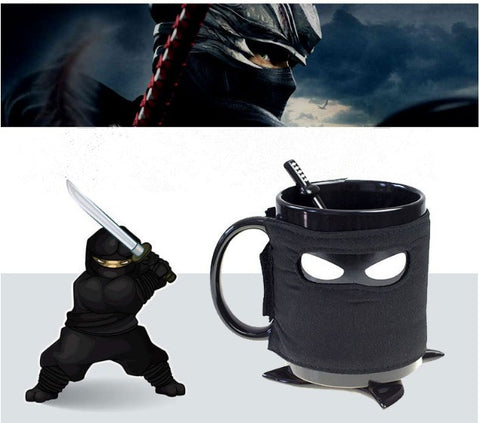 Ninja Black Mask Mug