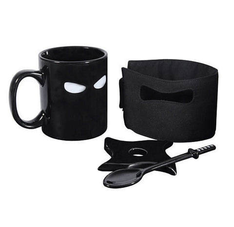 Ninja Black Mask Mug