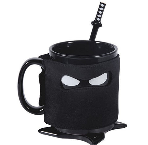 Ninja Black Mask Mug