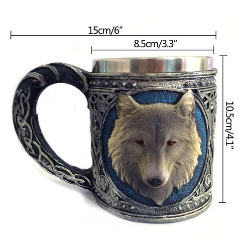 Wolf Head Coffee Mug