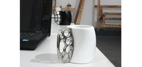 Fist Cup Brass Handle Cup